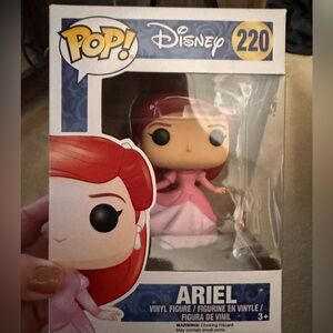 Disney Ariel Vinyl Figure in Pink Dress